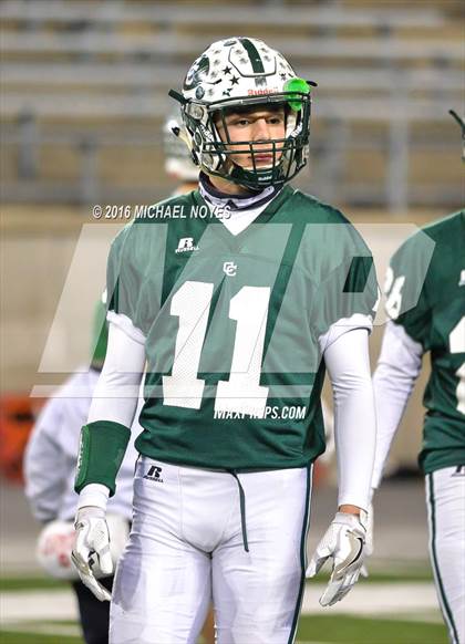 Thumbnail 1 in Canton Central Catholic vs. Coldwater (OHSAA Division V Final) photogallery.