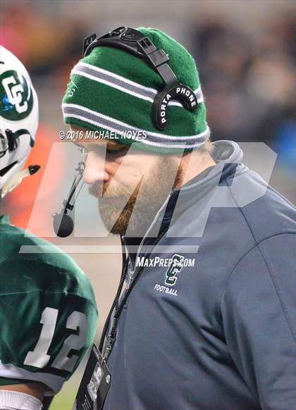 Thumbnail 3 in Canton Central Catholic vs. Coldwater (OHSAA Division V Final) photogallery.