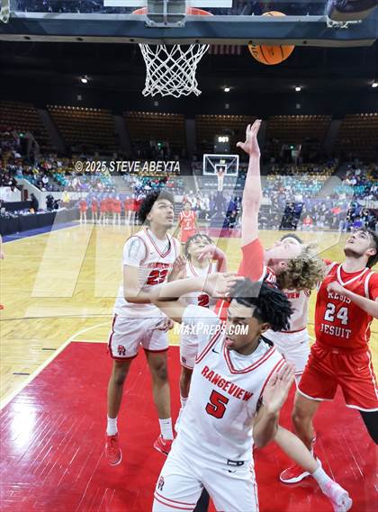 Thumbnail 1 in Regis Jesuit @ Rangeview (CHSAA 6A Great 8) photogallery.