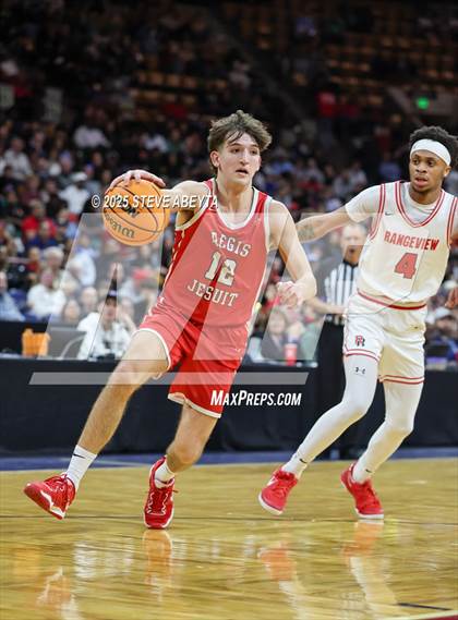 Thumbnail 1 in Regis Jesuit @ Rangeview (CHSAA 6A Great 8) photogallery.