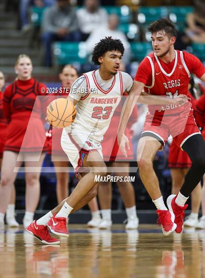 Thumbnail 1 in Regis Jesuit @ Rangeview (CHSAA 6A Great 8) photogallery.