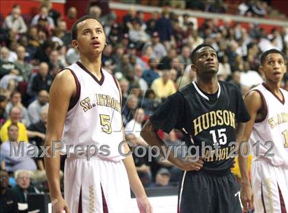 Thumbnail 2 in Hudson Catholic vs. St. Anthony (NJSIAA Non-Public North B Final) photogallery.