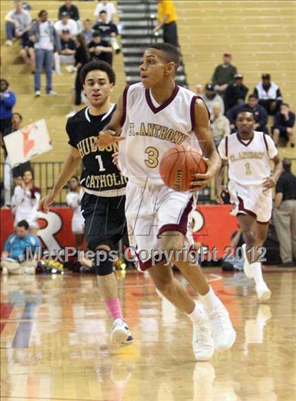 Thumbnail 3 in Hudson Catholic vs. St. Anthony (NJSIAA Non-Public North B Final) photogallery.