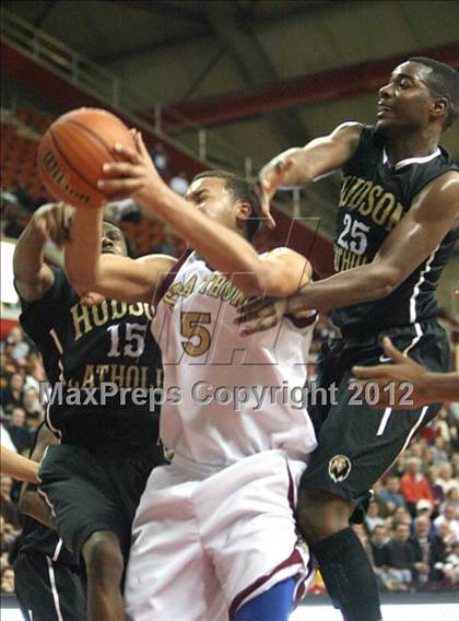 Thumbnail 3 in Hudson Catholic vs. St. Anthony (NJSIAA Non-Public North B Final) photogallery.
