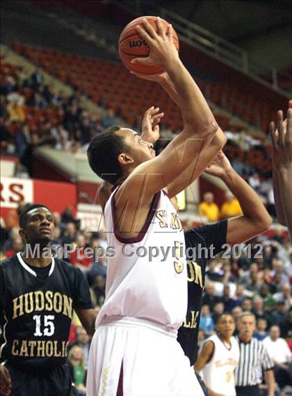 Thumbnail 2 in Hudson Catholic vs. St. Anthony (NJSIAA Non-Public North B Final) photogallery.