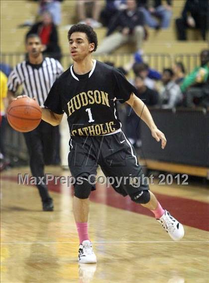 Thumbnail 1 in Hudson Catholic vs. St. Anthony (NJSIAA Non-Public North B Final) photogallery.