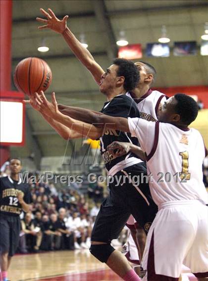 Thumbnail 2 in Hudson Catholic vs. St. Anthony (NJSIAA Non-Public North B Final) photogallery.