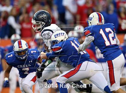 Thumbnail 3 in Cherry Creek vs. Valor Christian (CHSAA 5A Final) photogallery.