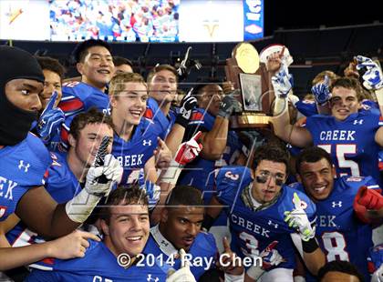Thumbnail 3 in Cherry Creek vs. Valor Christian (CHSAA 5A Final) photogallery.