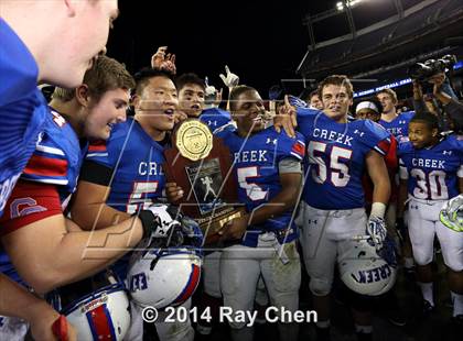 Thumbnail 2 in Cherry Creek vs. Valor Christian (CHSAA 5A Final) photogallery.