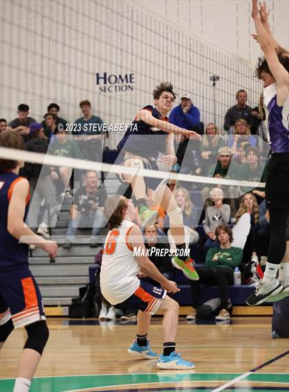 Thumbnail 3 in Douglas County vs Legend (CHSAA State Tournament - First Round) photogallery.