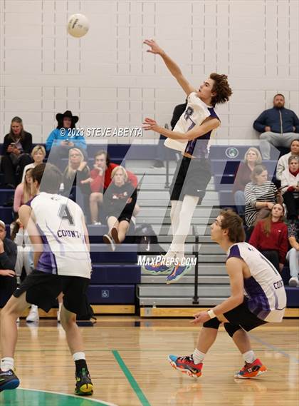 Thumbnail 2 in Douglas County vs Legend (CHSAA State Tournament - First Round) photogallery.