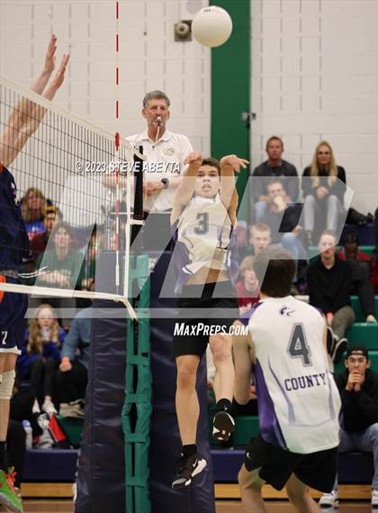 Thumbnail 1 in Douglas County vs Legend (CHSAA State Tournament - First Round) photogallery.