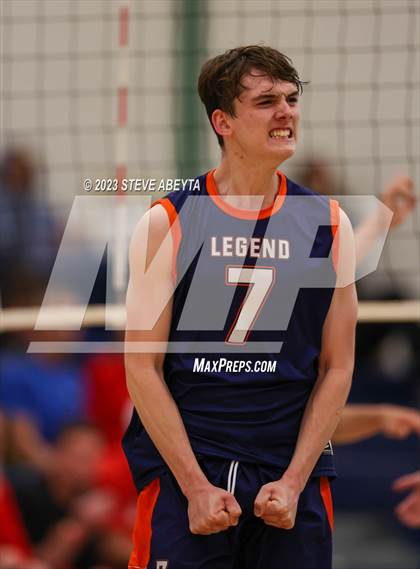 Thumbnail 3 in Douglas County vs Legend (CHSAA State Tournament - First Round) photogallery.