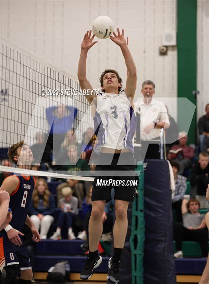 Thumbnail 2 in Douglas County vs Legend (CHSAA State Tournament - First Round) photogallery.