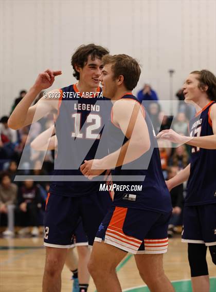 Thumbnail 1 in Douglas County vs Legend (CHSAA State Tournament - First Round) photogallery.