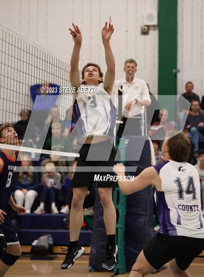 Thumbnail 1 in Douglas County vs Legend (CHSAA State Tournament - First Round) photogallery.