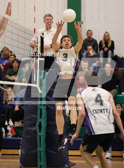 Thumbnail 3 in Douglas County vs Legend (CHSAA State Tournament - First Round) photogallery.