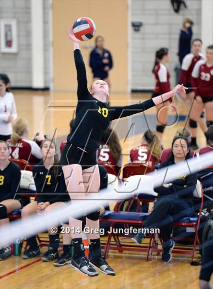 Thumbnail 2 in Liberty vs. Novato (Dougherty Valley Tournament) photogallery.