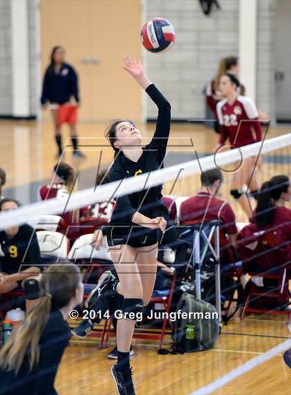Thumbnail 2 in Liberty vs. Novato (Dougherty Valley Tournament) photogallery.