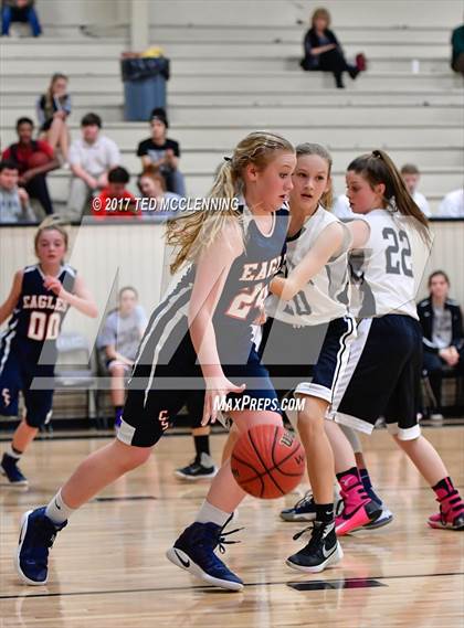 Thumbnail 2 in Conway Christian vs Bigelow (AAA 2A West Conference 2nd Round Playoff) photogallery.