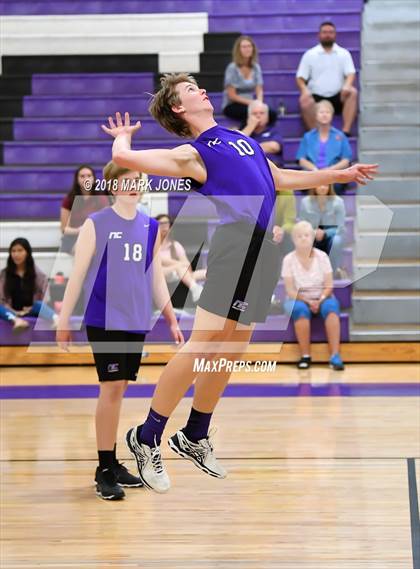 Thumbnail 2 in Notre Dame Prep @ Northwest Christian photogallery.