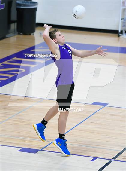 Thumbnail 2 in Notre Dame Prep @ Northwest Christian photogallery.