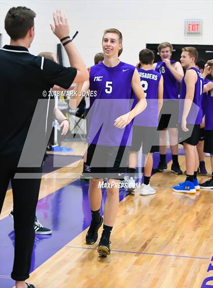 Thumbnail 3 in Notre Dame Prep @ Northwest Christian photogallery.
