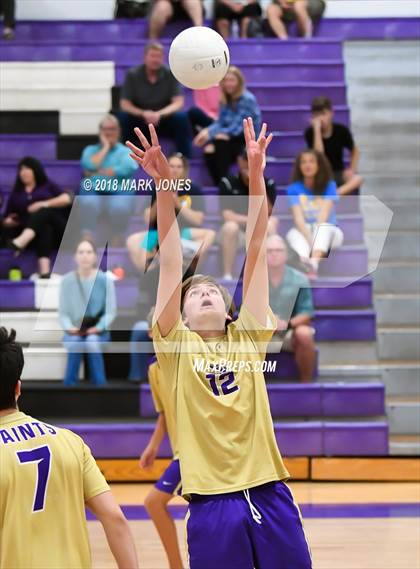 Thumbnail 1 in Notre Dame Prep @ Northwest Christian photogallery.