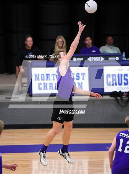 Thumbnail 3 in Notre Dame Prep @ Northwest Christian photogallery.