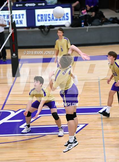 Thumbnail 3 in Notre Dame Prep @ Northwest Christian photogallery.
