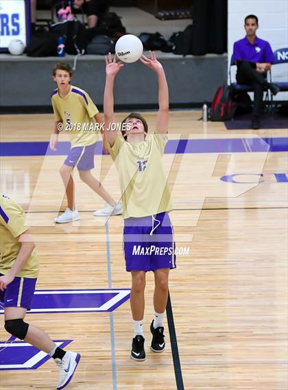 Thumbnail 2 in Notre Dame Prep @ Northwest Christian photogallery.