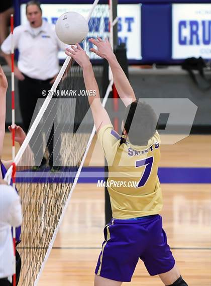 Thumbnail 2 in Notre Dame Prep @ Northwest Christian photogallery.