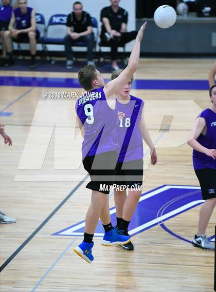 Thumbnail 2 in Notre Dame Prep @ Northwest Christian photogallery.