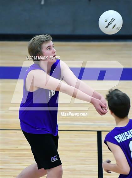 Thumbnail 3 in Notre Dame Prep @ Northwest Christian photogallery.
