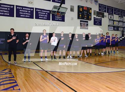 Thumbnail 1 in Notre Dame Prep @ Northwest Christian photogallery.