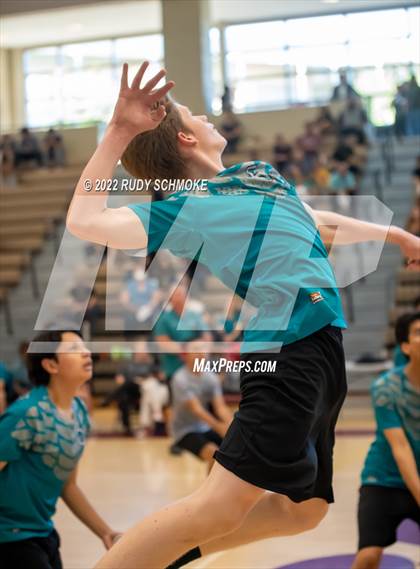 Thumbnail 3 in Mar Vista vs. Del Lago Academy (CIF SDS D4 Championship) photogallery.