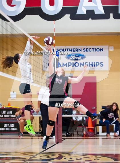 Thumbnail 3 in University Prep vs. Lake Arrowhead Christian (CIF SS Div 10 Final Four Playoff) photogallery.