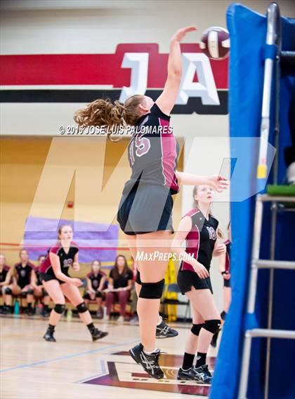 Thumbnail 2 in University Prep vs. Lake Arrowhead Christian (CIF SS Div 10 Final Four Playoff) photogallery.