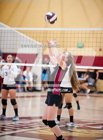 Thumbnail 3 in University Prep vs. Lake Arrowhead Christian (CIF SS Div 10 Final Four Playoff) photogallery.