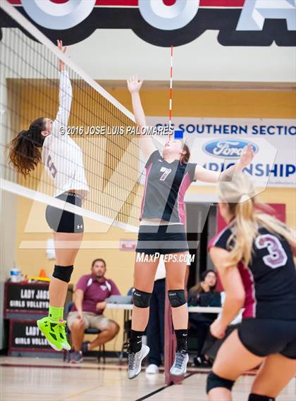 Thumbnail 1 in University Prep vs. Lake Arrowhead Christian (CIF SS Div 10 Final Four Playoff) photogallery.