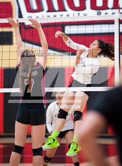 Thumbnail 1 in University Prep vs. Lake Arrowhead Christian (CIF SS Div 10 Final Four Playoff) photogallery.