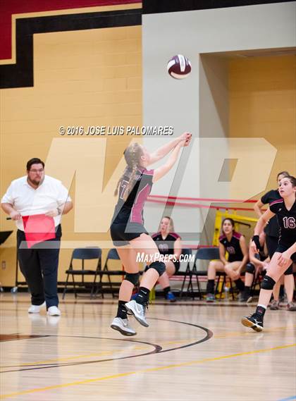 Thumbnail 3 in University Prep vs. Lake Arrowhead Christian (CIF SS Div 10 Final Four Playoff) photogallery.