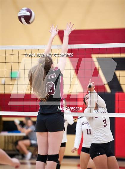 Thumbnail 1 in University Prep vs. Lake Arrowhead Christian (CIF SS Div 10 Final Four Playoff) photogallery.