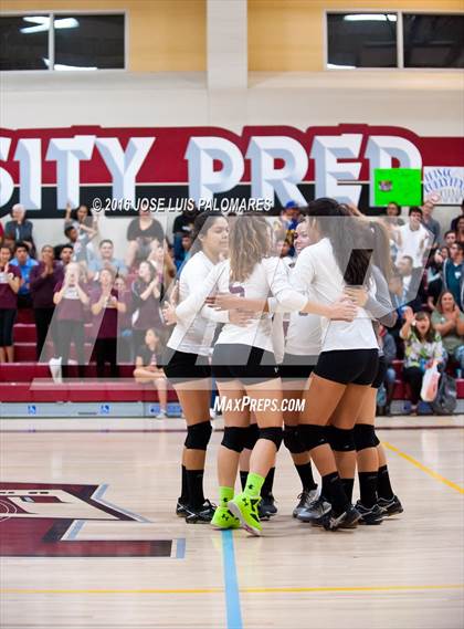 Thumbnail 2 in University Prep vs. Lake Arrowhead Christian (CIF SS Div 10 Final Four Playoff) photogallery.