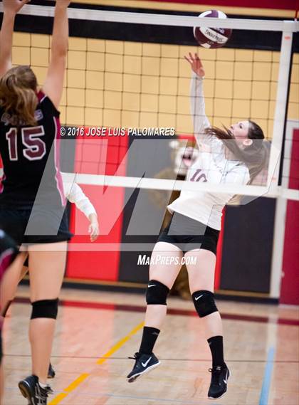 Thumbnail 2 in University Prep vs. Lake Arrowhead Christian (CIF SS Div 10 Final Four Playoff) photogallery.