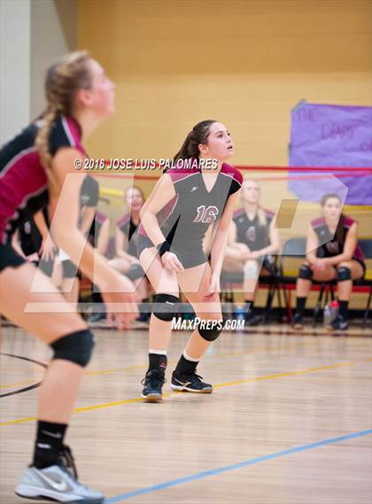 Thumbnail 3 in University Prep vs. Lake Arrowhead Christian (CIF SS Div 10 Final Four Playoff) photogallery.