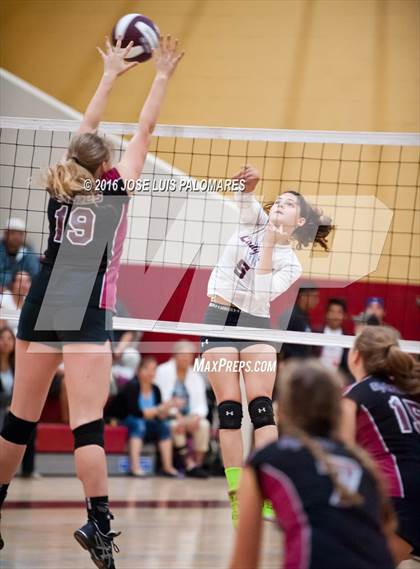 Thumbnail 3 in University Prep vs. Lake Arrowhead Christian (CIF SS Div 10 Final Four Playoff) photogallery.