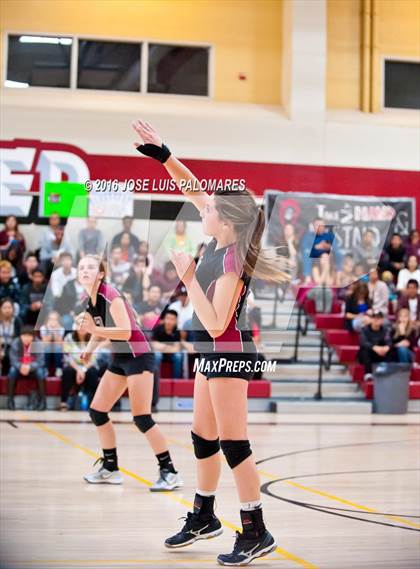 Thumbnail 1 in University Prep vs. Lake Arrowhead Christian (CIF SS Div 10 Final Four Playoff) photogallery.