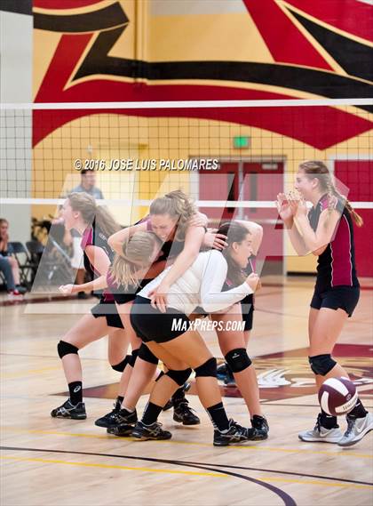 Thumbnail 1 in University Prep vs. Lake Arrowhead Christian (CIF SS Div 10 Final Four Playoff) photogallery.